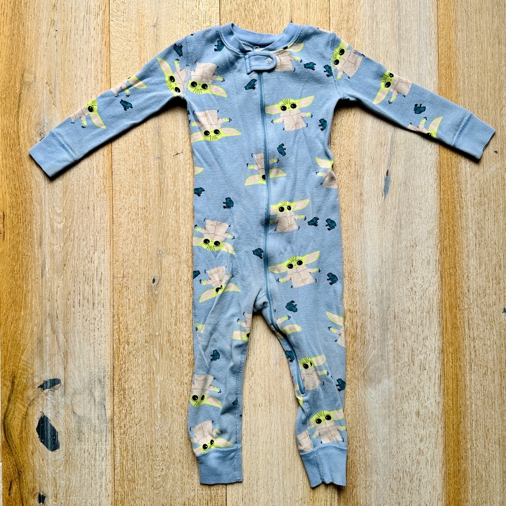 Hanna Andersson Star Wars -zip sleeper pajamas
